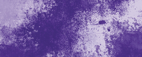 Abstract Purple Watercolor Grunge Background with Artistic Brushstrokes and Textures

