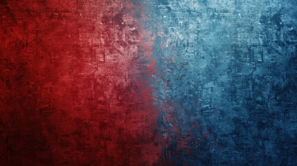 Obraz premium red and blue grainy gradient background