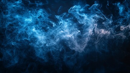 Slow-motion footage of smoke rings gradually expanding and fading away, with seamless transitions and a dreamy atmosphere, ideal for moody compositions