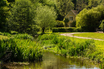 The Slaughers, Upper Slaughter, Lower Slaughter, England, The Cotswolds, United Kingdom, Europe
