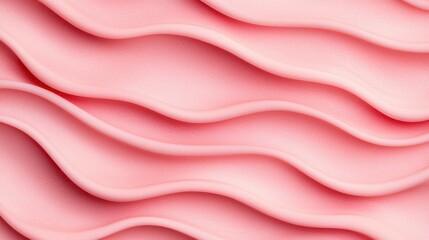 Obraz premium Soft Pink Wavy Texture for Background or Design Inspiration