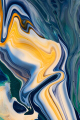 abstract blue and yellow background