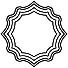 Elegant Retro Frame Vectors