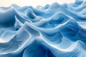 Obraz premium A quiet slow-motion visual of silky textures