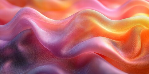 Obraz premium Curtains swaying Gentle pastel shades Time-lapse sequence