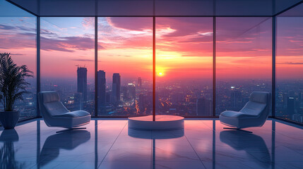A futuristic smart window