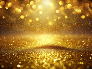 A high-resolution abstract gold background. Its metallic gradient texture creates a shiny, luxurious effect.