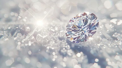 Fototapeta premium sparkling diamond