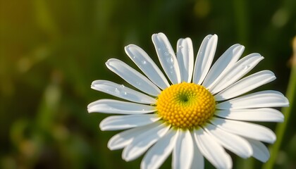 a close up of a white flower with a yellow center