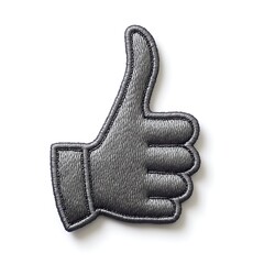 thumb up isolated on white