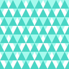 Geometric Spring Backgrounds, Blue Ocean and Yellow Color Seamless Pattern, Digital Paper