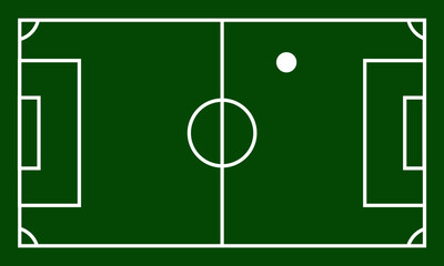 Football field liner icon, Football field  playground vector illustration, soccer design, Top view of football game field with  green background and white lines. soccer field. vector textures. eps10 