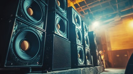 Powerful Concert Speakers