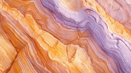 Obraz premium Abstract Layered Textures of Colorful Rock Formation in Nature