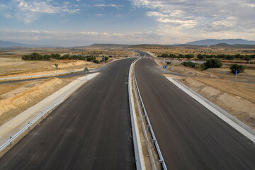 Construction of autovia dual carriageway