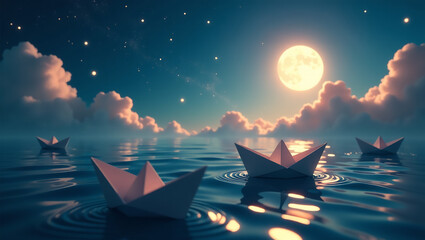 Celestial Paper Fleet