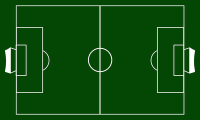 Football field liner icon, Football field  playground vector illustration, soccer design, Top view of football game field with  green background and white lines. soccer field. vector textures. eps10 