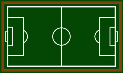 Football field liner icon, Football field  playground vector illustration, soccer design, Top view of football game field with  green background and white lines. soccer field. vector textures. eps10 