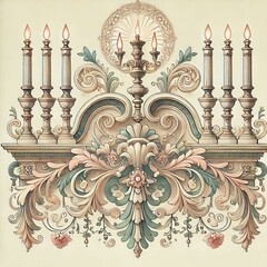 Federal American style Similar to Regency Simple and symmetrical