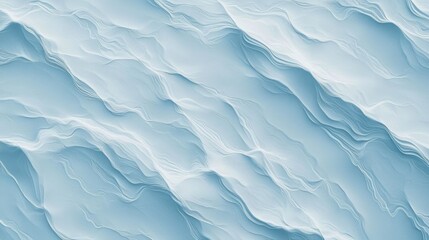 Obraz premium Soft Light Blue Waves with Graceful Flow and Gentle Movement