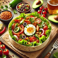 Filling and Flavorful Mexican Inspired On the Go Meal Customizab