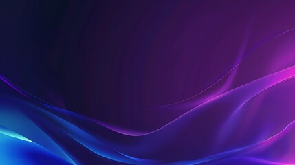 Abstract Purple and Blue Swirls: A Serene Digital Artwork