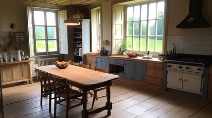 A Timeless Kitchen Design with a Focus on Space and Simplicity