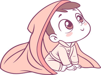 Pure Wonder A Baby Staring in Awe