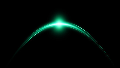 abstract glowing curve lines