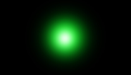 abstract background with green glowing lights