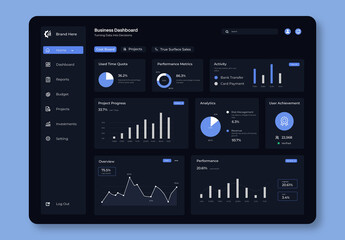 Finance Dashboard Design