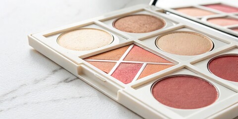 Simple, versatile eyeshadow palette for stunning makeup.