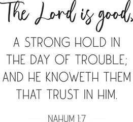 Bible promises about God’s goodness, encouraging Bible Verse background, vector illustration