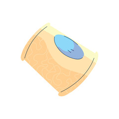 Vector illustration of a golden bracelet with abstract pattern and blue gemstone detail, isolated on white background – elegant fashion jewelry accessory