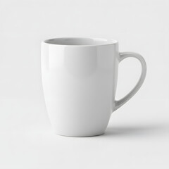 Obraz premium white cup isolated