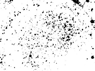 Grunge dots and points vector texture background. Abstract grainy overlay. Vintage grain backdrop.