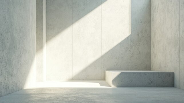 A minimalist exhibition space featuring open walls and natural light, ideal for showcasing various events.