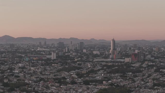 Toma a&eacute;rea de la Ciudad de Guadalajara 