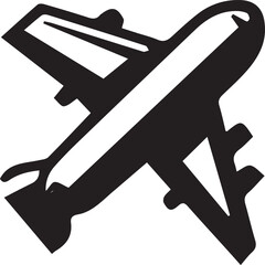 illustration of a black and white icon