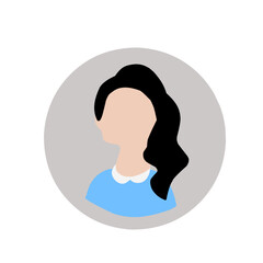 People faces vector illustration