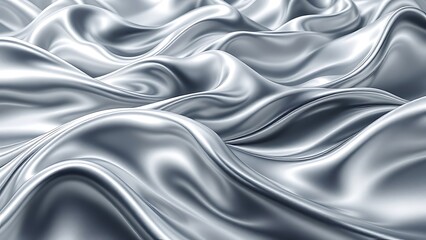 Obraz premium Abstract silver liquid metal background