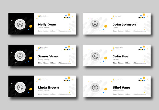 Email Signature Layout