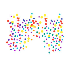 Colorful Vector Spot Polkadot