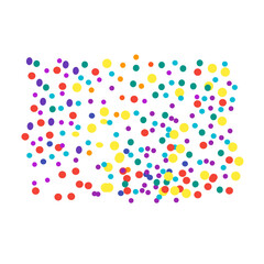 Colorful Vector Spot Polkadot