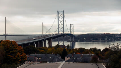 A Majestic Connection Over the Firth of Forth – The Impressive Forth Road Bridge in Scotland