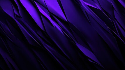 Abstract dark purple geometric background with sharp, angular shapes and textures.