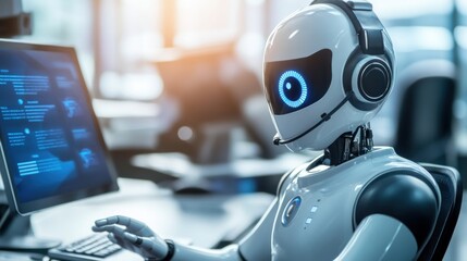 AI Support Robot at Work