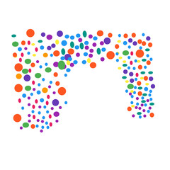Colorful Vector Spot Polkadot