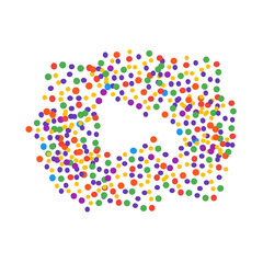 Colorful Vector Spot Polkadot
