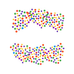 Colorful Vector Spot Polkadot